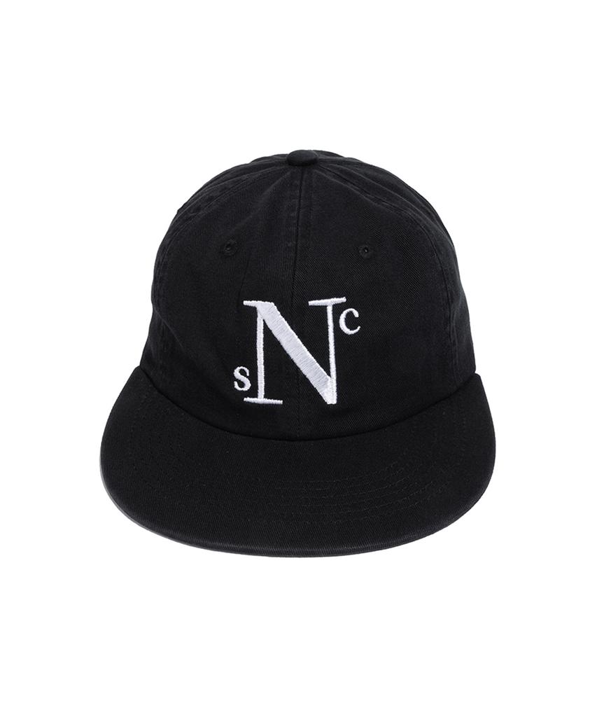 NET SOCIAL CLUB N Logo Flat Visor Cap (Black)