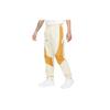 Air Jordan Flight Contrasting Colors Breathable Drawstring Sports Pants Yellow Men's CV3175-275