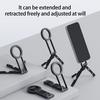 Double Side Magnetic Mobile Phone Holder Phone Tripod Stand for Phone 16 Mini Aluminium Bracket Quick Mount Pocket Stand