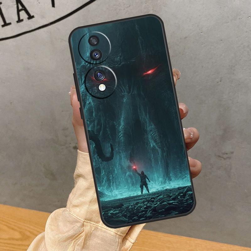 Cthulhu Mythos Hülle Für Honor Magic 5 6 7 8 Pro 400 200 Lite 50 70 90 Win RT X8c X8b X9a X9b X9c X9d Cover