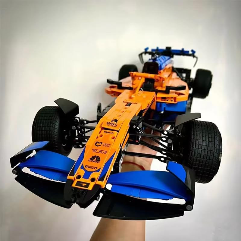 zmart 1431-piece McLaren F1 Formula 1 Supercar Race Car Model 42141 Building Blocks Bricks F1 Blocks Race Technic Racing Formula F1 Machine Assembly