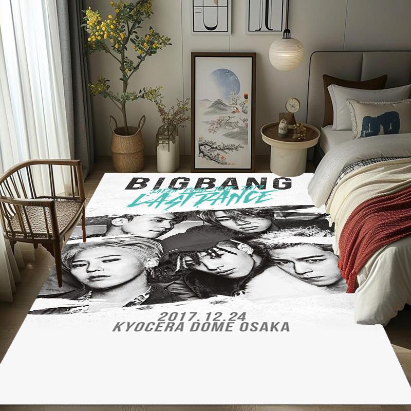 BigBang Last Dance: Osaka 2017 Carpet Floor Mats Doormat Room Protective Pad Christmas Gifts