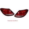 Compatible with Mercedes-Benz E-Class 2016-2020 W213 Taillight LED Sequential Turn Signal, Brake Light, Red To Black.