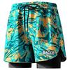 Men's Plus Size Anti-Embarrassment Swim Trunks Boxer Briefs and Swim Gear Set