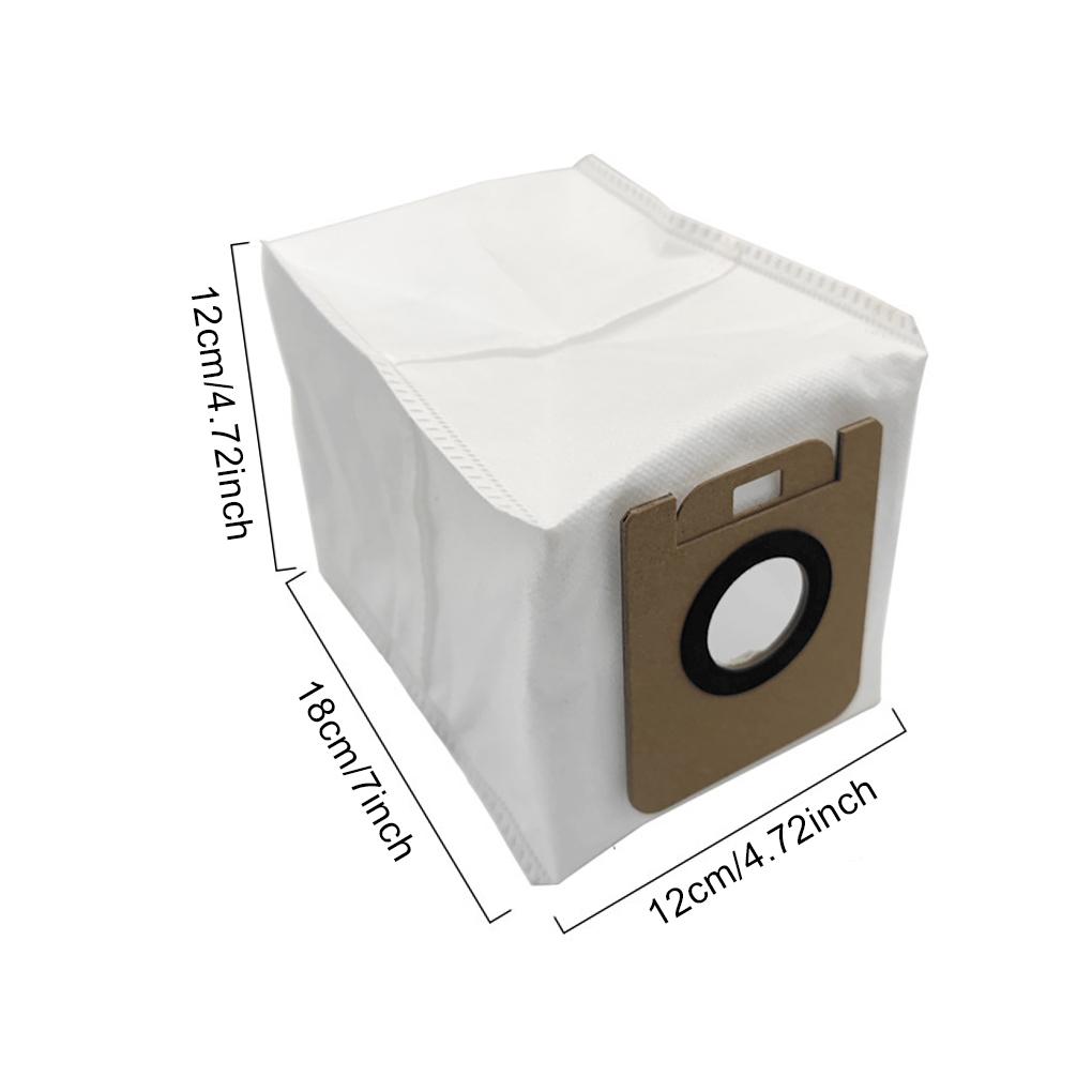 5pcs Multi-purpose Vacuum Cleaner Parts For Versatile Cleaning Robot Vacuum Cleaner Dust Bag Polyester Durable Easy