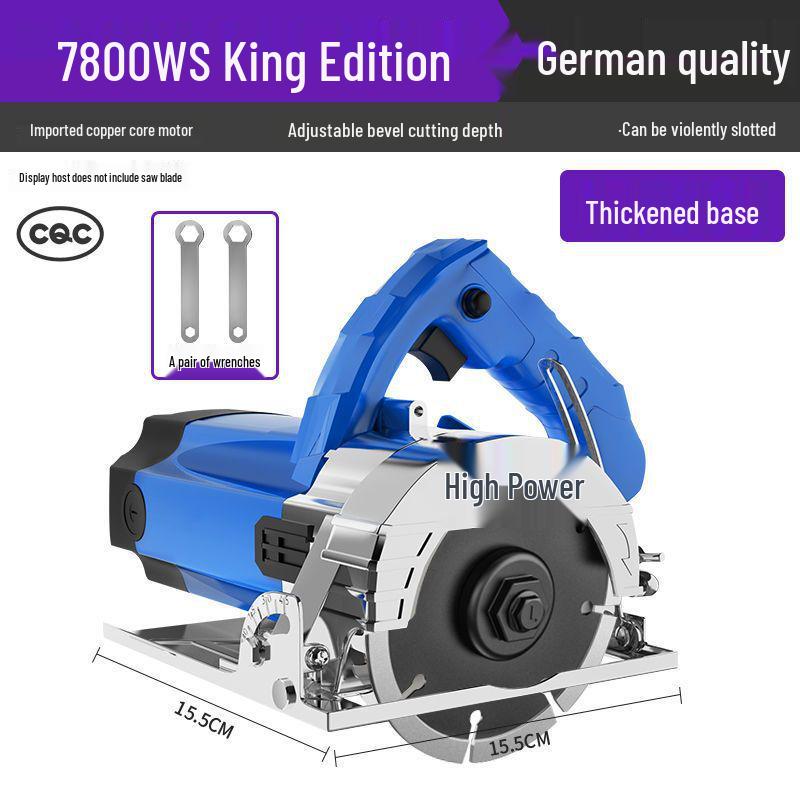 Compact Multifunction Chainsaw: High-Power Tile Groove & Wood/Marble Cutter