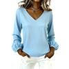 Women's Fashion Casual ,color Long,sleeved Top