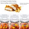 110V-240V Conventional Infrared Oven Roaster Air Fryer Turbo Electric Cooker Multifunction BBQ Bake Cook 12L 1300W