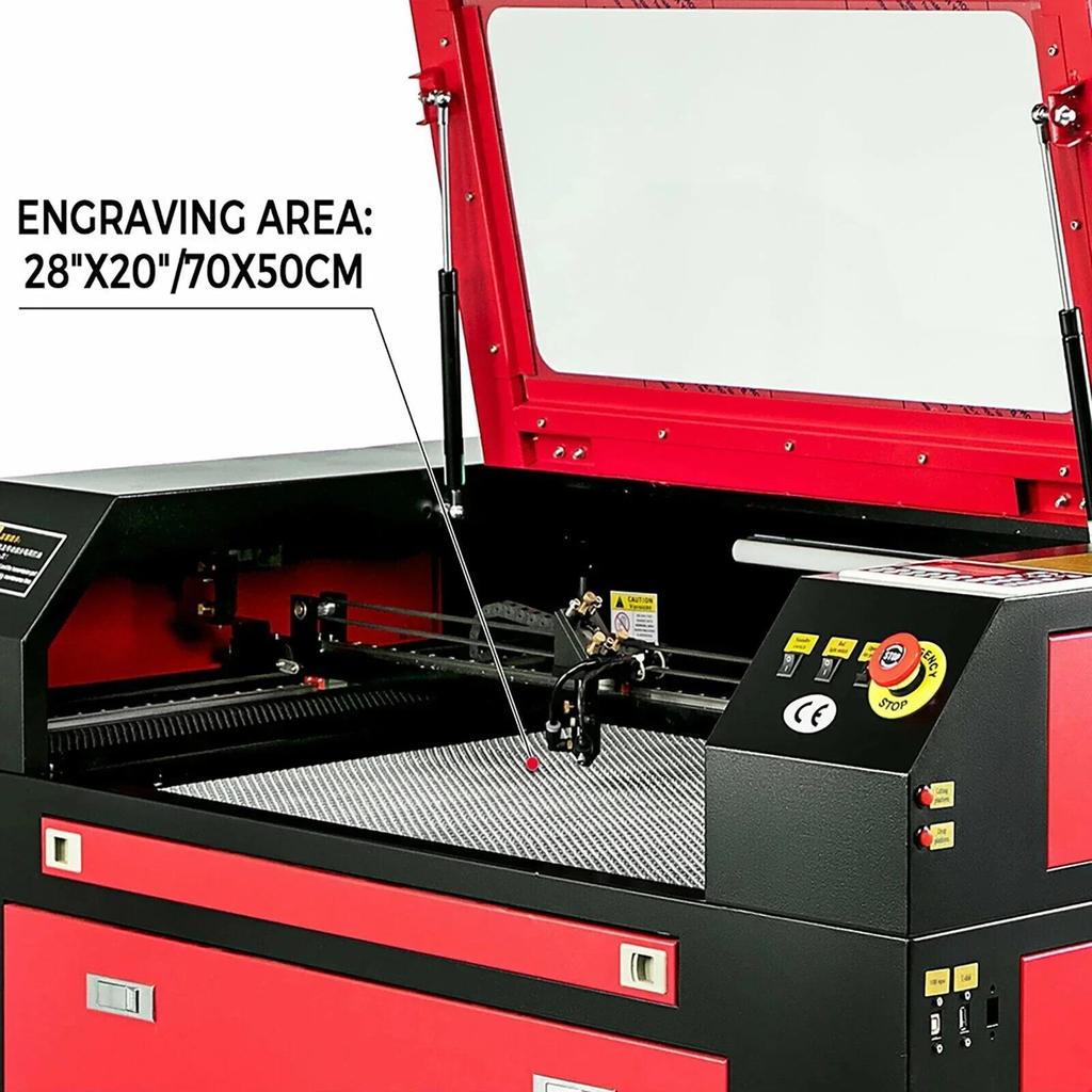 60W Laser Engraving Machine Cutting Machine Engraver Machine 700x500 Mm Engraving Equipment