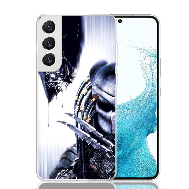 Alien Vs Predator Painted Phone Case For Samsung Galaxy S26 S25 Edge S24 S23 FE S22 Ultra S21 Plus S20 + Fundas Cover Coque Gala