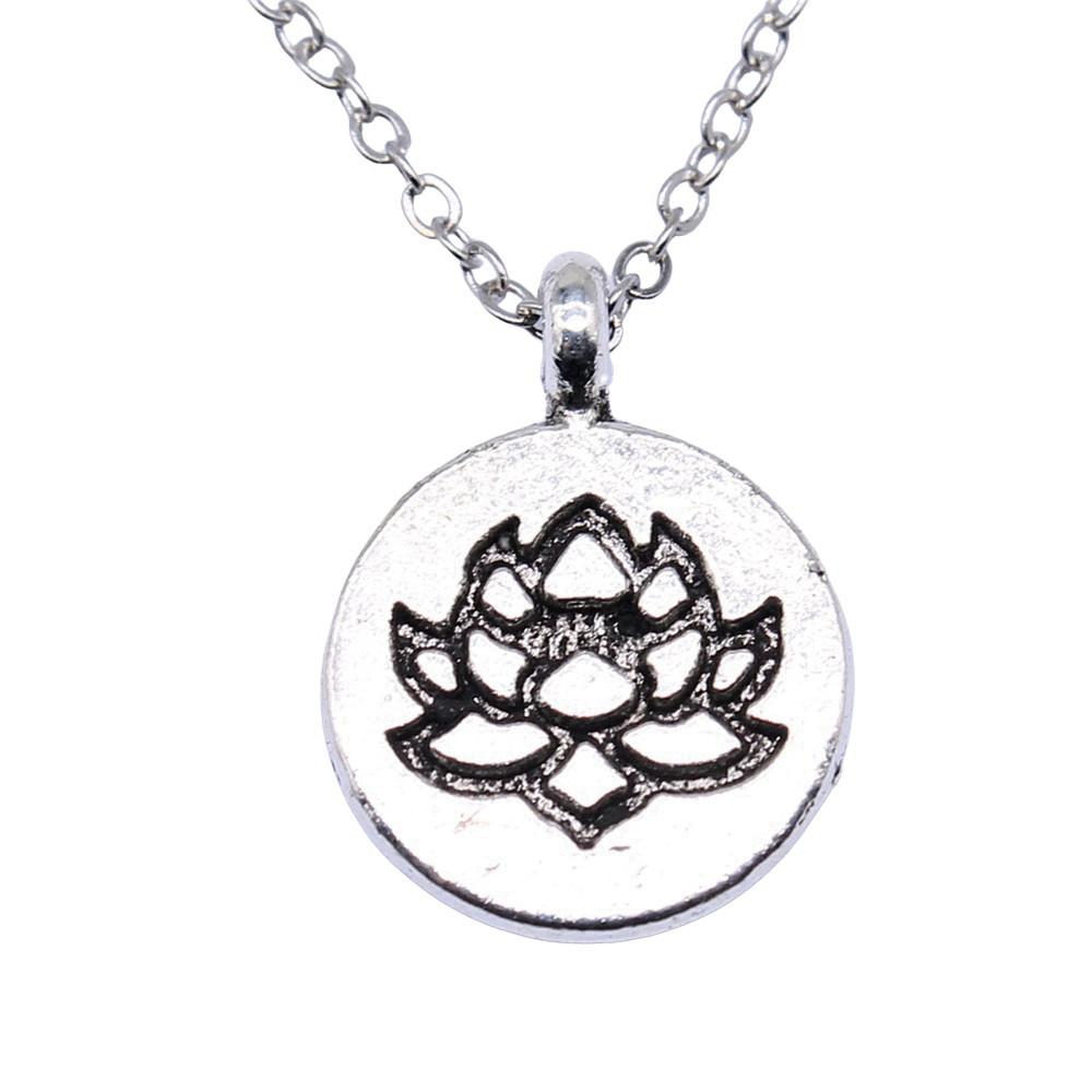 Tree Of Life Pendant Heart Necklace Nature Love Symbol Jewelry 40cm Short Chain