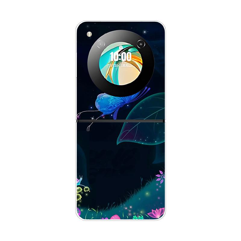 Pevný PC kryt pre ZTE Nubia Flip 2 Nárazuvzdorné puzdrá na telefón pre ZTE Libero Flip 2 5G Zadný priehľadný kryt Flip2 Coque Funda