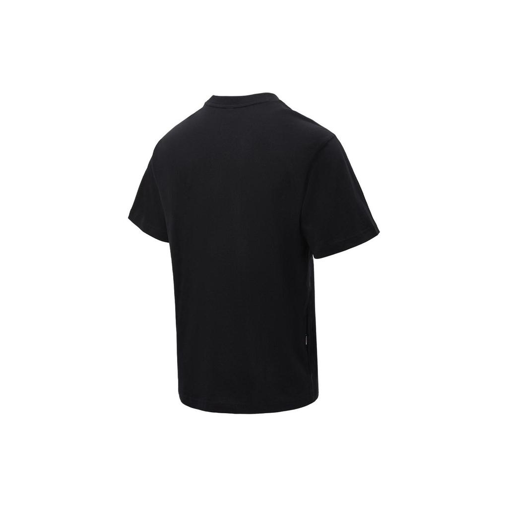 adidas Letter Round Neck Casual Pullover Comfortable Short Sleeve T-Shirt Unisex T-Shirts Black JJ0614