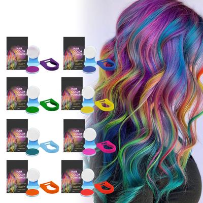 Temporäre Haarkreide für Mädchen, Kinder und Erwachsene, auswaschbare Haarfarbe, Make-up für Sportveranstaltungen, Halloween, Weihnachten, Geburtstage, Cosplay, Festivals, Haare, DIY, Party