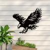 1pc Geometric Eagle Metal Wall Art Home Decor Housewarming Gift Halloween Christmas New Year