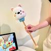 Adorable Cartoon Plush Massage Hammer Handheld Neck Shoulder Meridian Massager For Wholesale Markets