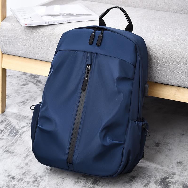 Schoolbag New Backpack Men's Premium Sense Anti-splashing Business Backpack Large Capacity Business Trip Laptop Bag Wholesale
