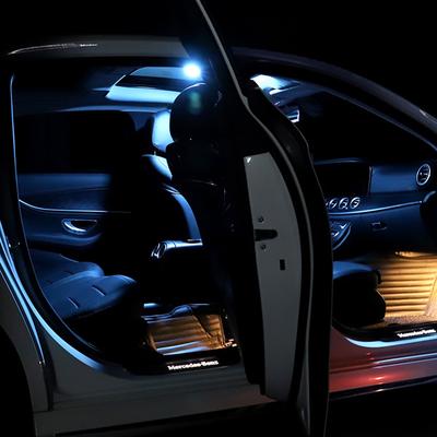Car Reading Light Car Trunk Ceiling Trunk Light Ceiling Light USB Rechargeable Signal Lamp Car Accessories Auto Interior