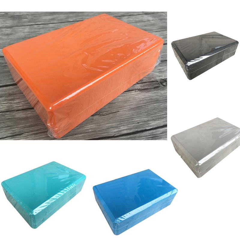 Buy EVA Yoga Cork Block Pilates Foam Brick Stretch Gym Fitness Exercise