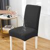 Latest Waterproof Jacquard-Patterned Chair Covers Designed For Dining Room Soft Stretch Slipcover For Dining Washable Removable Chair Protector