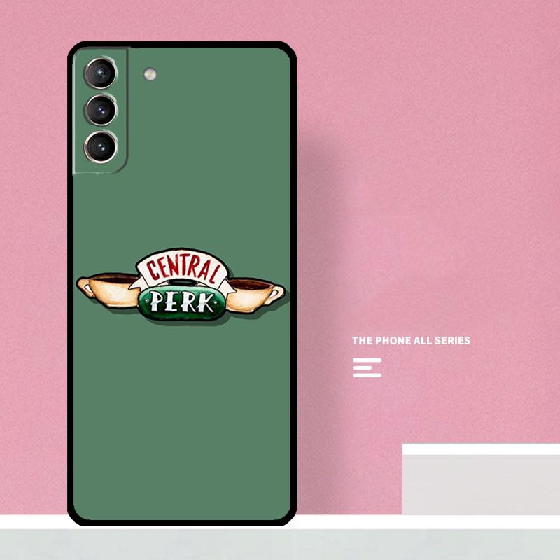 Central Perk Friends Phone Case For Samsung Galaxy S24 S26 Ultra S20 S21 S22 S23 S25 Plus S10 S25 FE Cover Coque