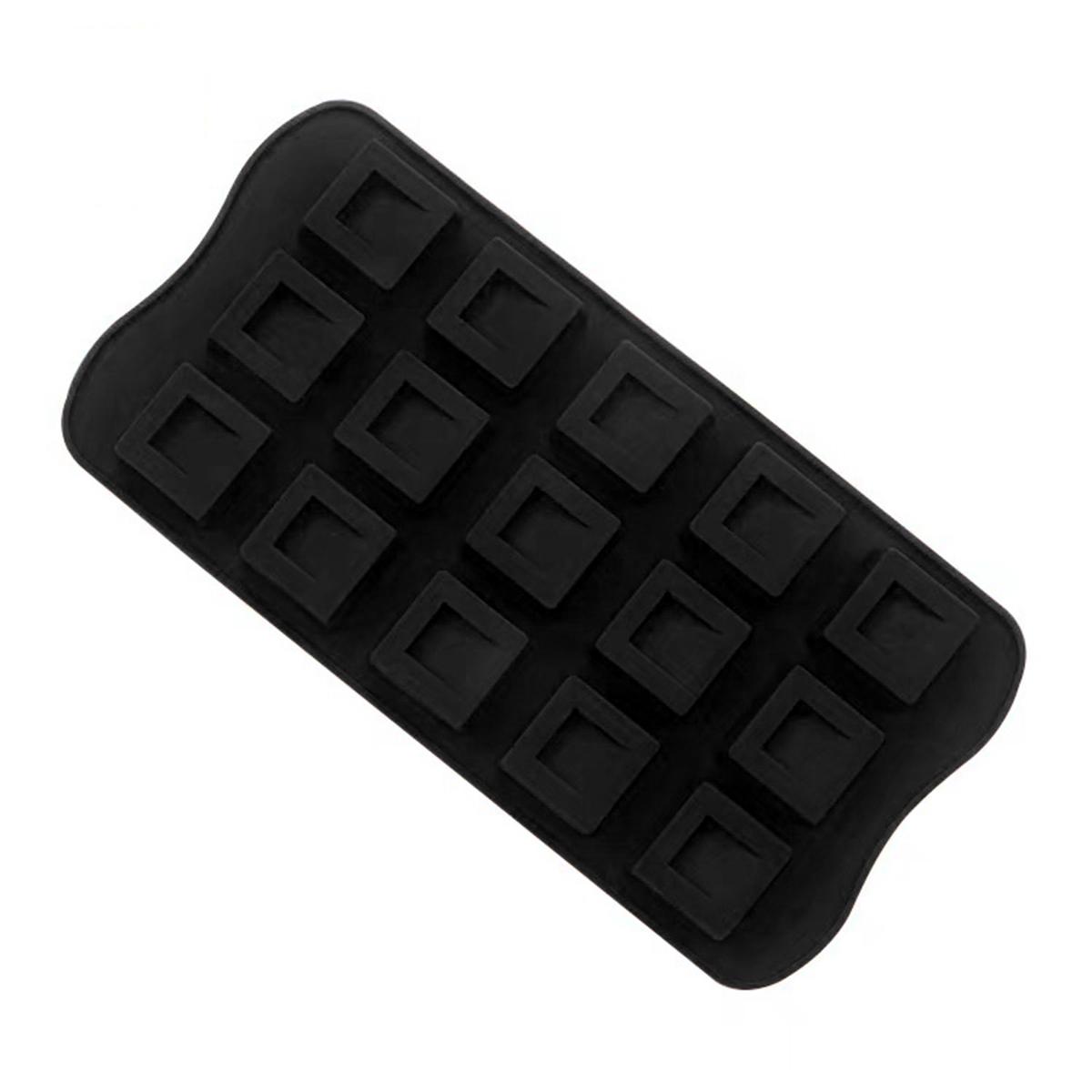 

Silicone Ice Cube Tray for Whiskey Cocktails Scotch Cubo Chocolate Mould Ice Mold чёрный