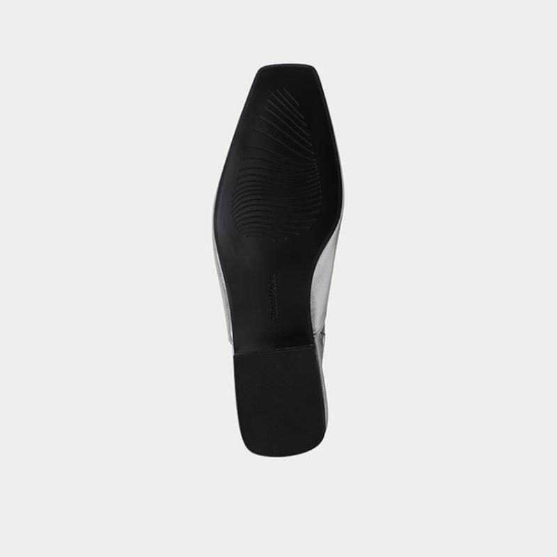 Thom Mcan Women Comfort Shirring Slingback Praha 8tmpr25s7r Silver