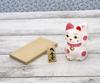 Craftsman House Seto Ware Lucky Maneki-neko (Lucky Color Peach)