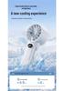 2026 Handheld USB Fan: Portable, 100-Speed, Strong Wind, Ice Pack, Digital Display