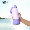 Tyeso New Large-Capacity Thermos Cup for Outdoor Sports and Travel, Portable Water Bottle with Handle for Direct Drinking