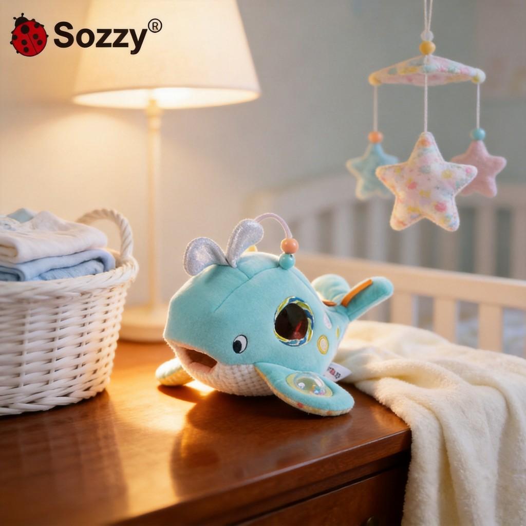 Plush Baby Fish Catching Game Toy For Infant Development And Sensory Exploration