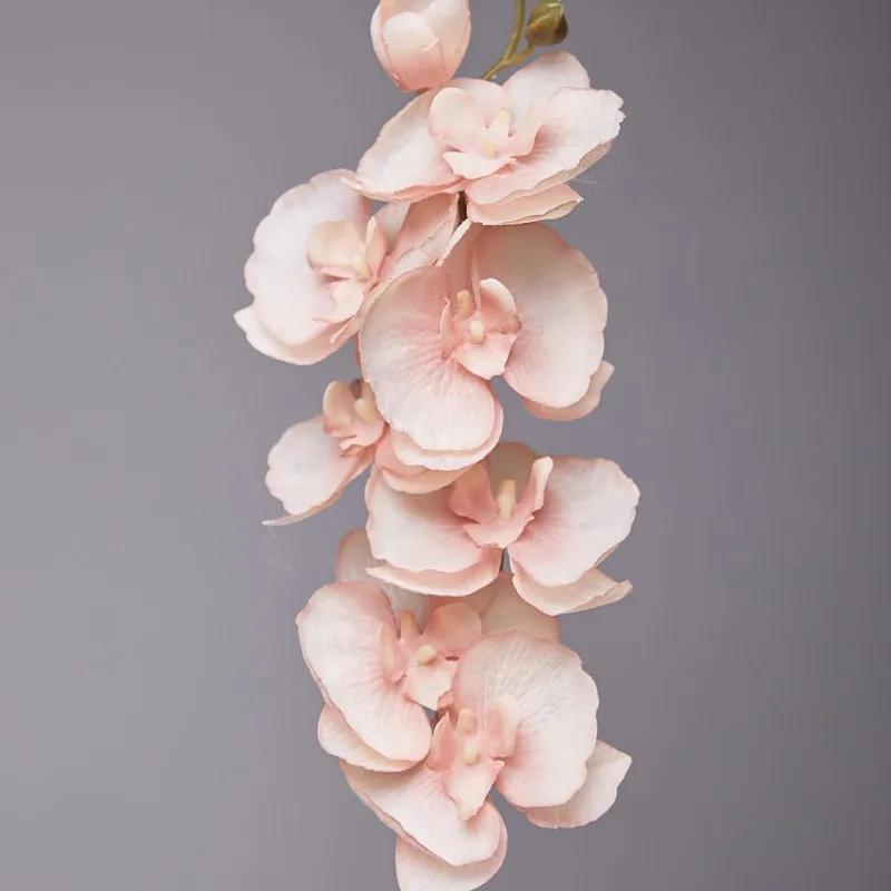 5pcs 9-Heads Artificial Butterfly Orchid Silk Flower 68CM Fake Phalaenopsis Wedding Home Decoration Artificial Flowers