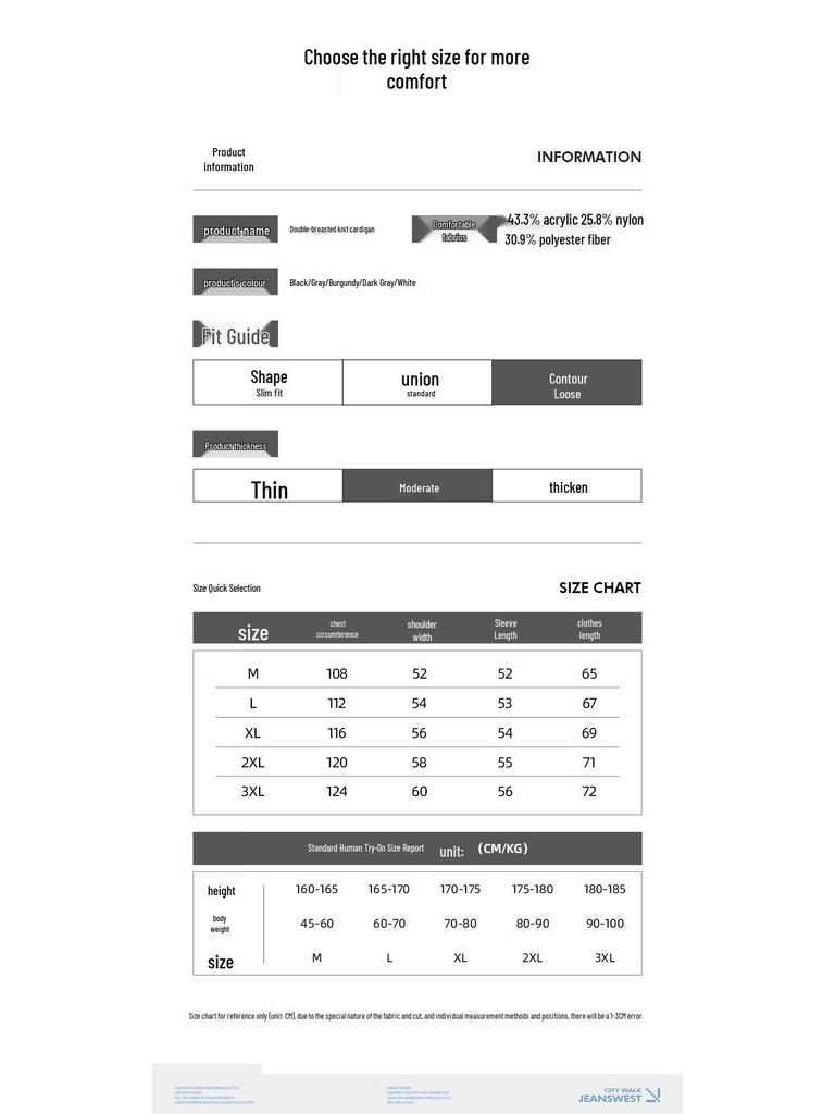 Jeanswest Herren Panda Reißverschluss Strickjacke