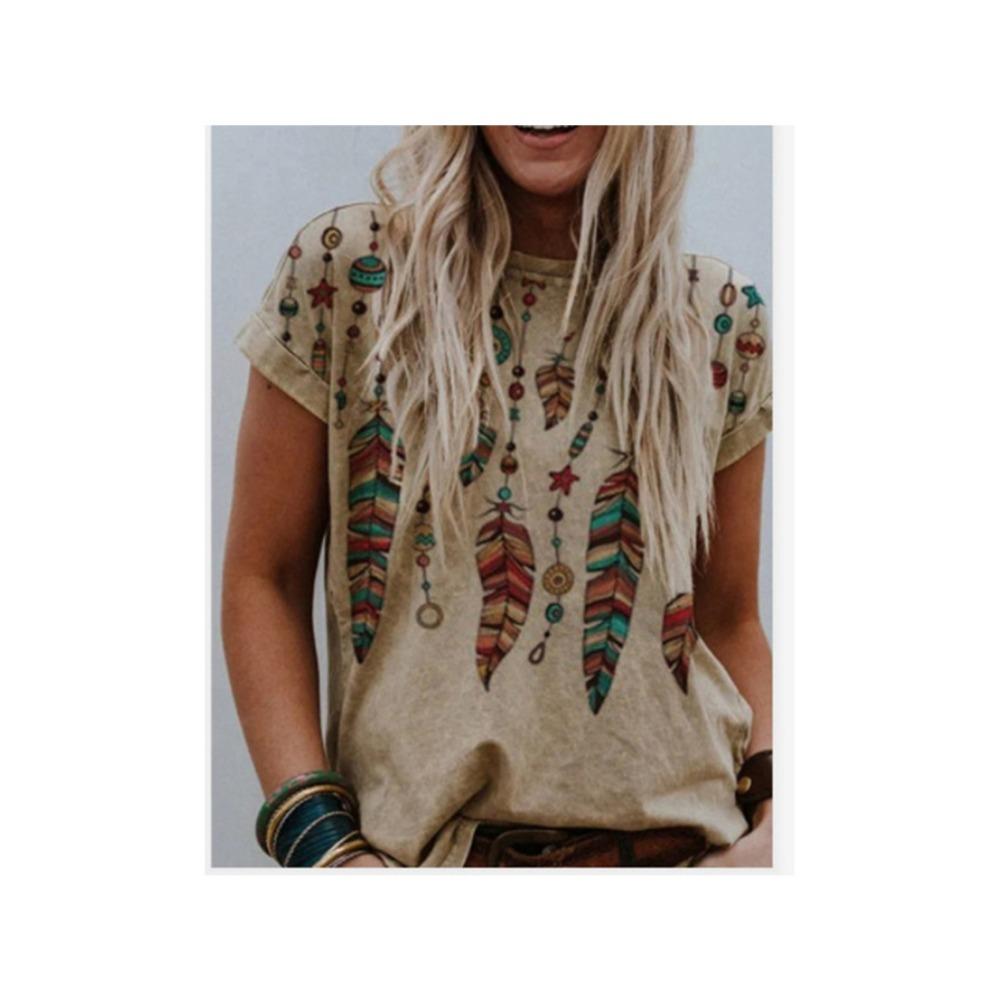 Sommer Geometrie Westlichen Ethnischen Stil T-shirt 3D Drucken Frau Streetwear T Shirts Harajuku Übergroßen Tees Tops Frauen Mädchen Kleidung