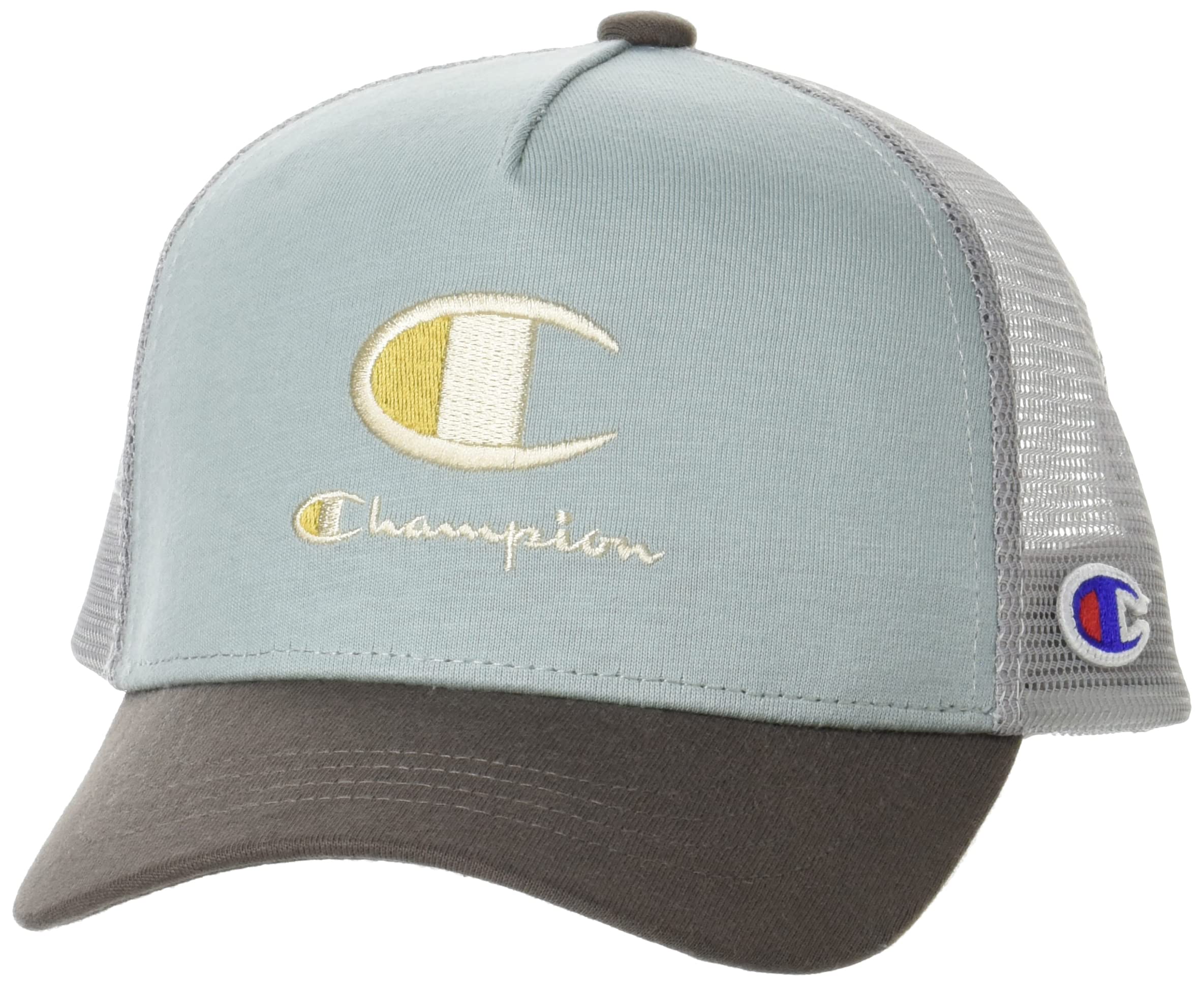 

Кепка Champion сетчатая синяя x Свободный размер детская 141-0141, серая, 53-55 см,