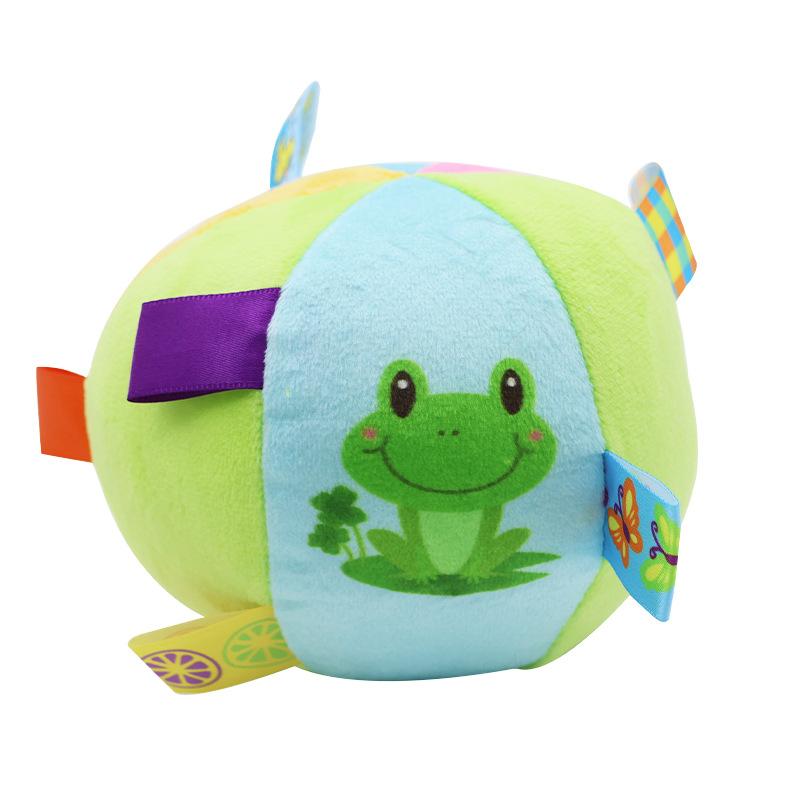 Dog Sound Toy Ball, Plush Ringing Ball, Pet Toy Ball, Little Dog Ball, Cute and Boring Ringing Cloth Ball