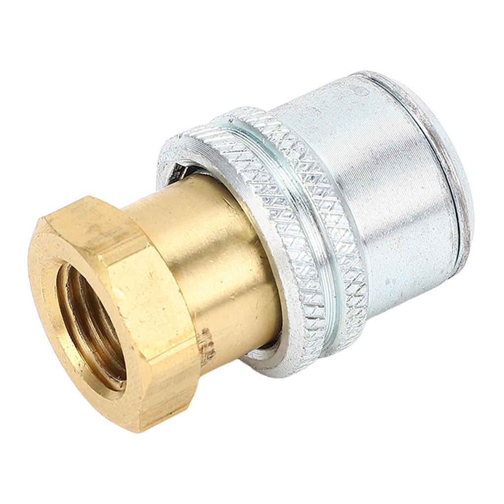 Lock On Air Chuck Efficient Inflation 1/4in FNPT Brass Construction Tire Inflator Chuck for Automobi