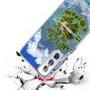 Sommerstrand-Sonnenuntergangs-Meerpalmen-Handyhülle für Samsung Galaxy S24 S25 Edge S26 Ultra S23 S22 S21 Plus S20 FE + personalisiertes Pr