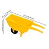 Toy Wheelbarrow for Children Outdoor Play with Spacious Tub and Long Handles