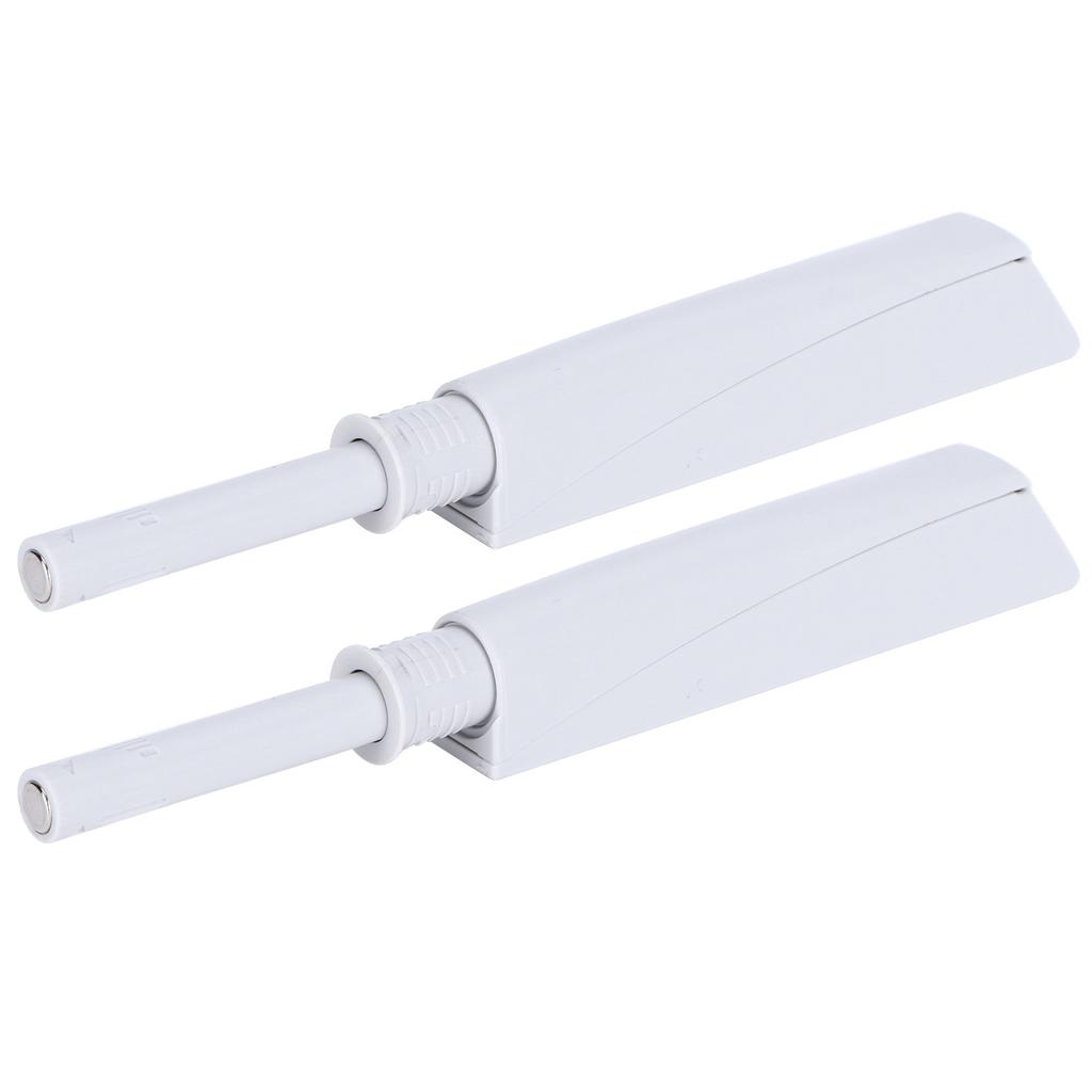 2 Set Push Latches Door Damper Buffer Push Open Latches for Cabinet Drawer Wardrobe