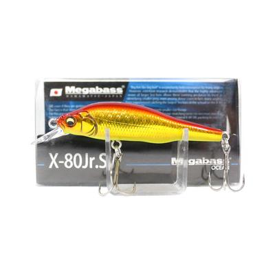 Megabass X-80 JR SW Esca Slow Sinking GG Akakin (1706)