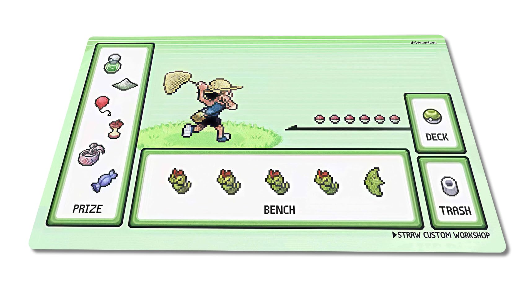 

Игровой коврик с полной прошивкой Резиновый игровой коврик для одного человека TCG Battle эксклюзивный игровой коврик Pokemon с водонепроницаемой сумкой для хранения Карточная игра Pokemon