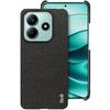 IMAK Ruiyi Series for Xiaomi Poco M7 Pro 5G/Redmi Note 14 5G Case Fabric Texture Leather+PC Phone Back Cover