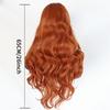 Synthetic Long Hair Scarlet Cosplay Wigs for Women Middle Part Wig Curly Wavy Wig Natural Looking Party