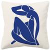 Henri Matisse Art Painting Cushion Cover Girl Flamingo Palm Leaf Throw Pillow Case Home Decor Living Room Decoration
