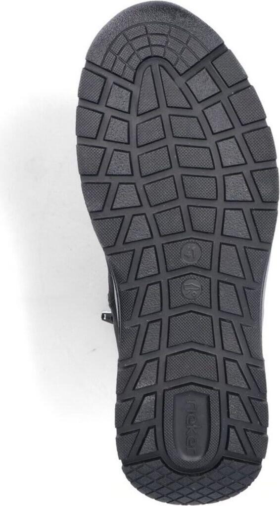 Ботинки Rieker зимние 11020-00 черный карбон серый