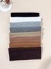 8pcs Solid Color Daily Versatile Breathable Sweat Absorbing Women's Headband, Fitness Yoga Headband
