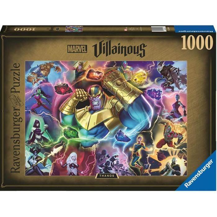 Puzzle 1000 Pièces : Collection Marvel Villainous : Thanos