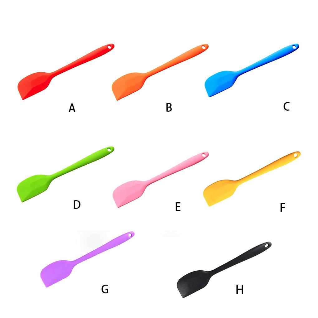 Household Bakery Ergonomic Silicone Spatula Multifunctional Cake Cream Butter Scraper Icing Spreader Baking Tools
