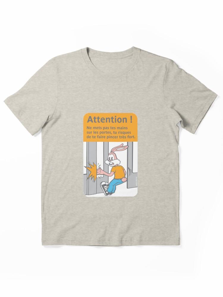 Metro Serge the metro rabbit Sticker Essential T-Shirt